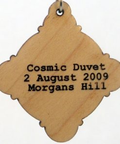 Cosmic Duvet Wood Pendant