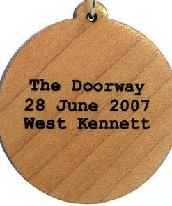 Doorway Wood Pendant