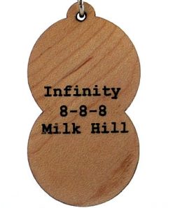 Infinity Wood Pendant