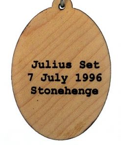 Julius Set Raised Wood Pendant