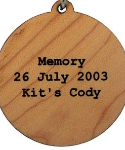 Memory Wood Pendant