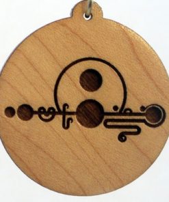 Musical Wood Pendant