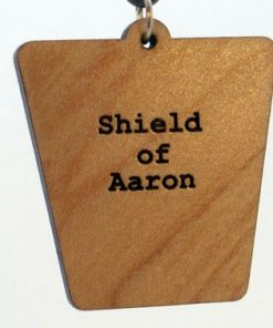 Shield of Aaron Wood Pendant