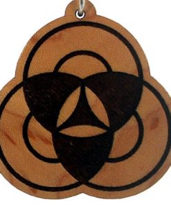 Trikaya Wood Pendant