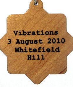 Vibrations Wood Pendant