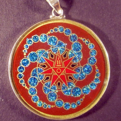 Alchemy red jasper 02 Gemstone Pendant