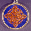 Celtic Knot Lapis Luzuli 02 Gemstone Pendant