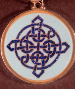 Celtic Knot turquoise 01 Gemstone Pendant