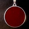 Fourth Dimension red jasper 01 Gemstone Pendant