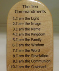ten command light wood